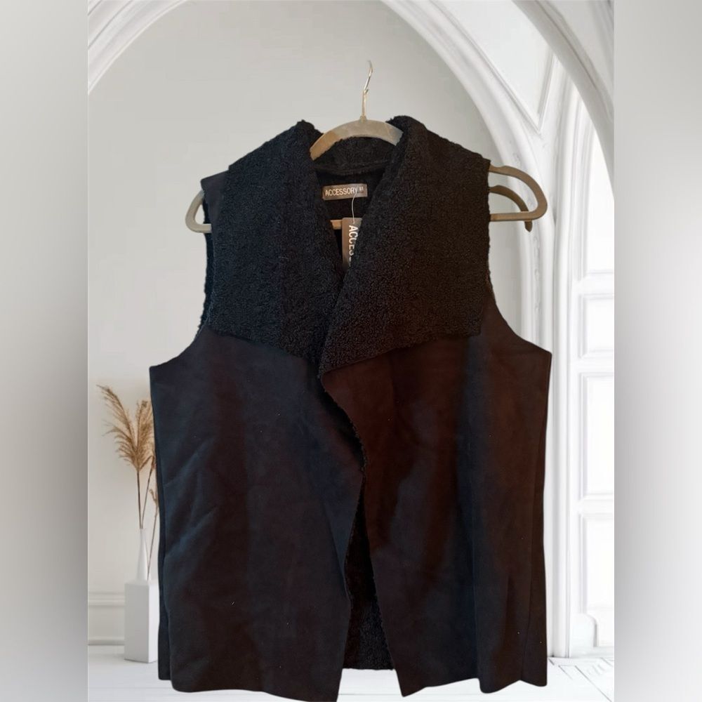 Accessory St New York  Suede Vest